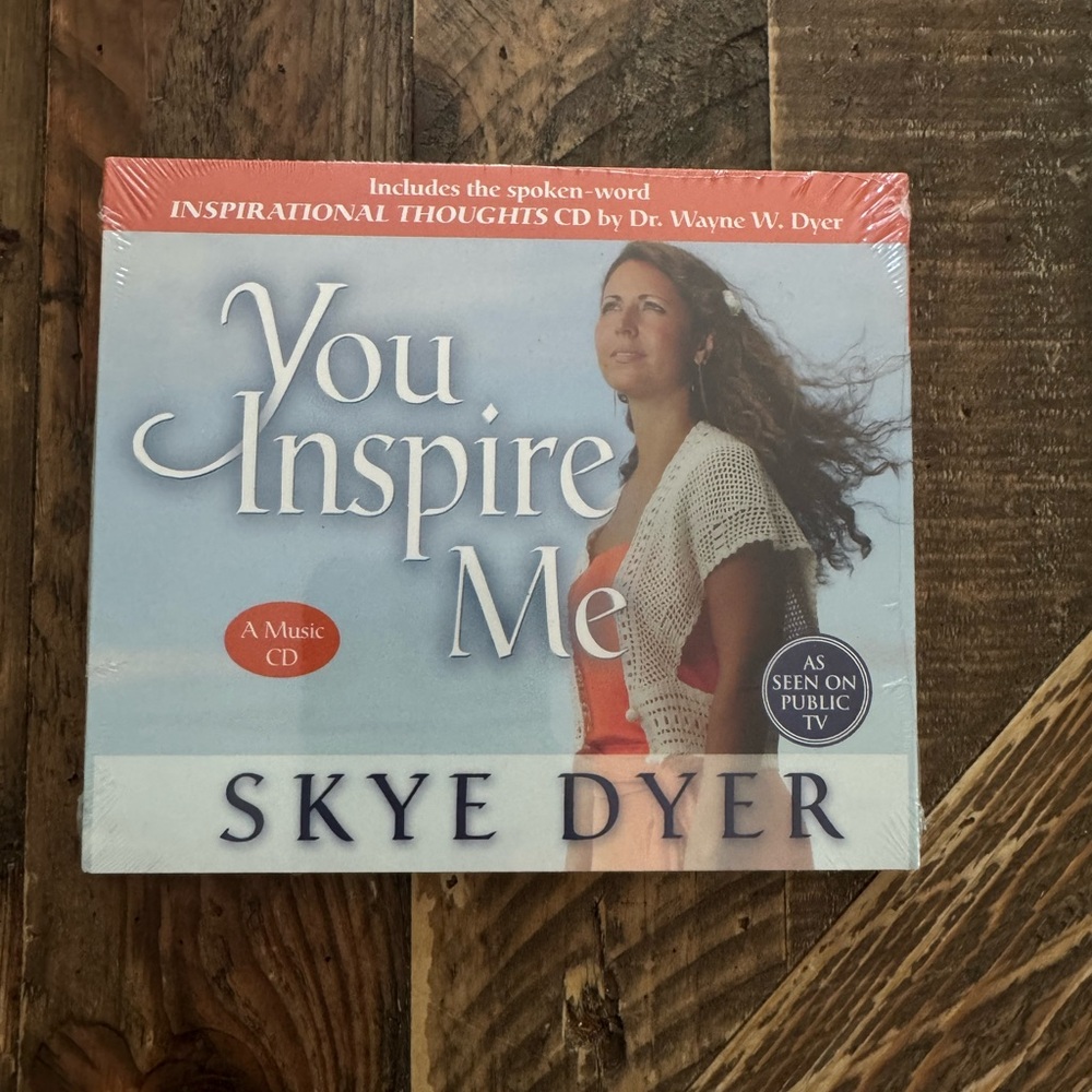 You Inspire Me & Inspirational Thoughts by Skye Dyer (CD) New Sealed